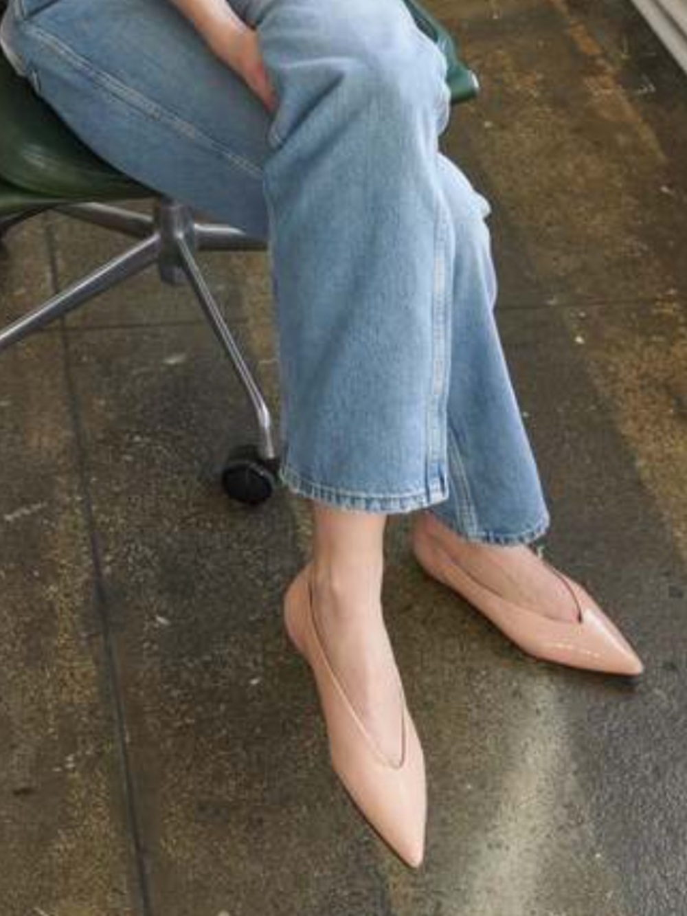 NIB - Rachel Comey - Nude Everleigh Pointed Toe Ballet Flats sz 8 - Picture 2 of 7
